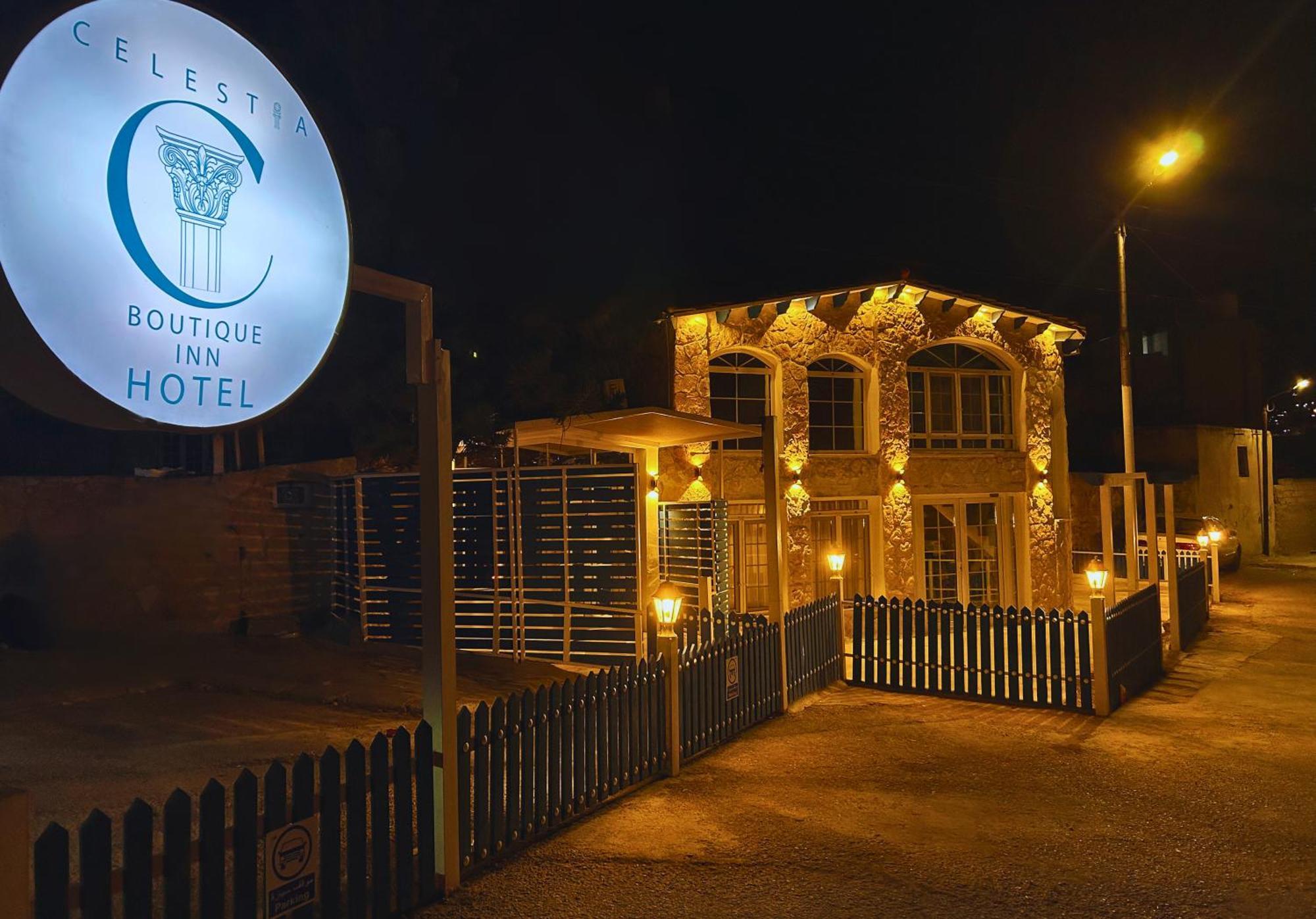 Celestia Boutique Inn - Boutique Stay Overlooking Jerash Ruins Jarash Exteriör bild